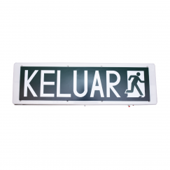 Box Type LED Keluar Sign